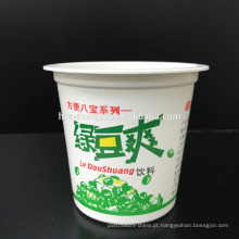 Preço de fábrica de Grau Alimentar Branco PP Takeaway 10 oz / 315 ml Copo De Gelado De Plástico Descartável